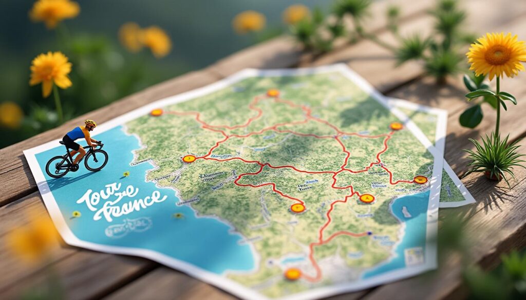 découvrez le parcours détaillé du tour de france 2025 et explorez les étapes clés qui promettent suspense et émotions dans cette édition exceptionnelle.