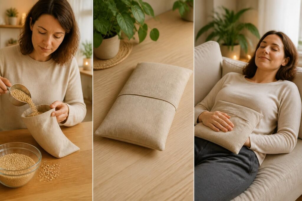 Comment faire une bouillotte pour le ventre et bien l’utiliser