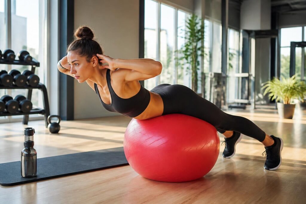 découvrez des exercices efficaces avec le swiss ball pour renforcer votre dos et vos abdominaux, améliorer votre posture et tonifier votre corps en douceur.
