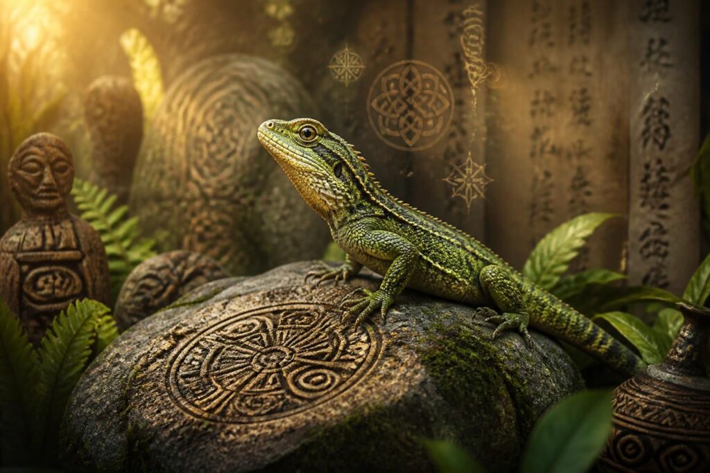 Lézard signification spirituelle et symbolique selon différentes cultures