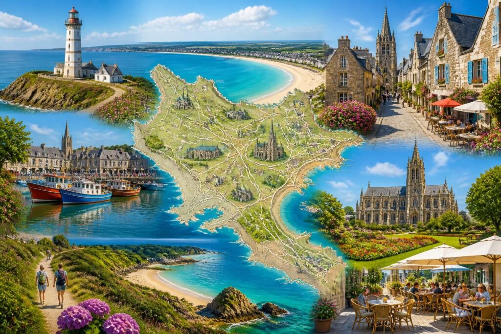 Saint Pol de Léon : carte, tourisme et informations pratiques