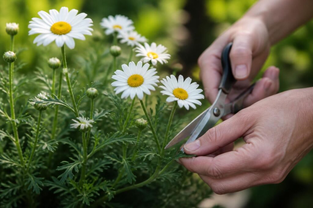Anthémis sur tige : conseils d’entretien pour une floraison réussie