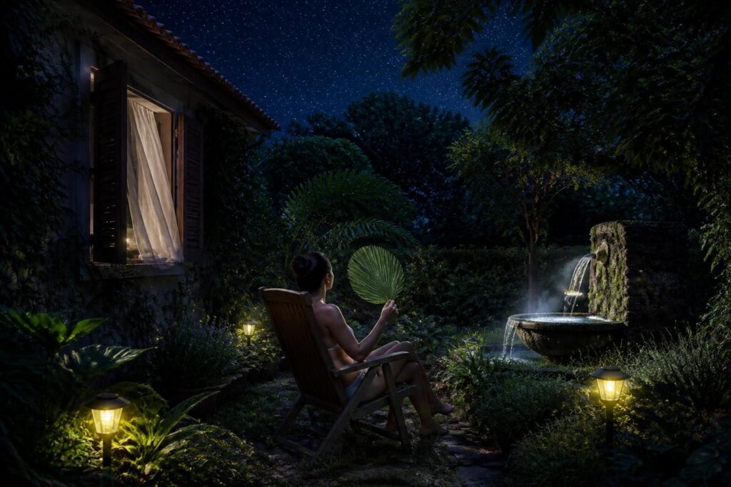 Comment se rafraîchir la nuit naturellement quand il fait très chaud