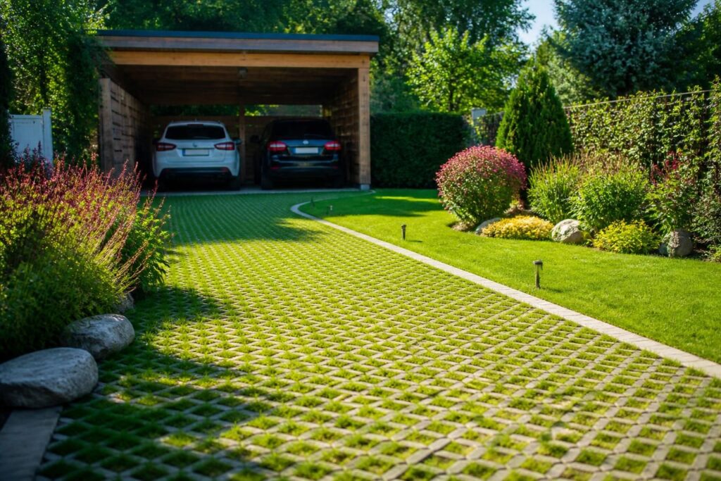 Grille gazon carrossable : choisir la meilleure solution pour votre parking ou jardin