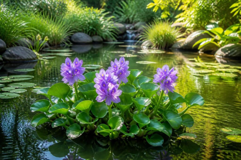 Jacinthe d&rsquo;eau : où acheter cette plante aquatique pour votre bassin