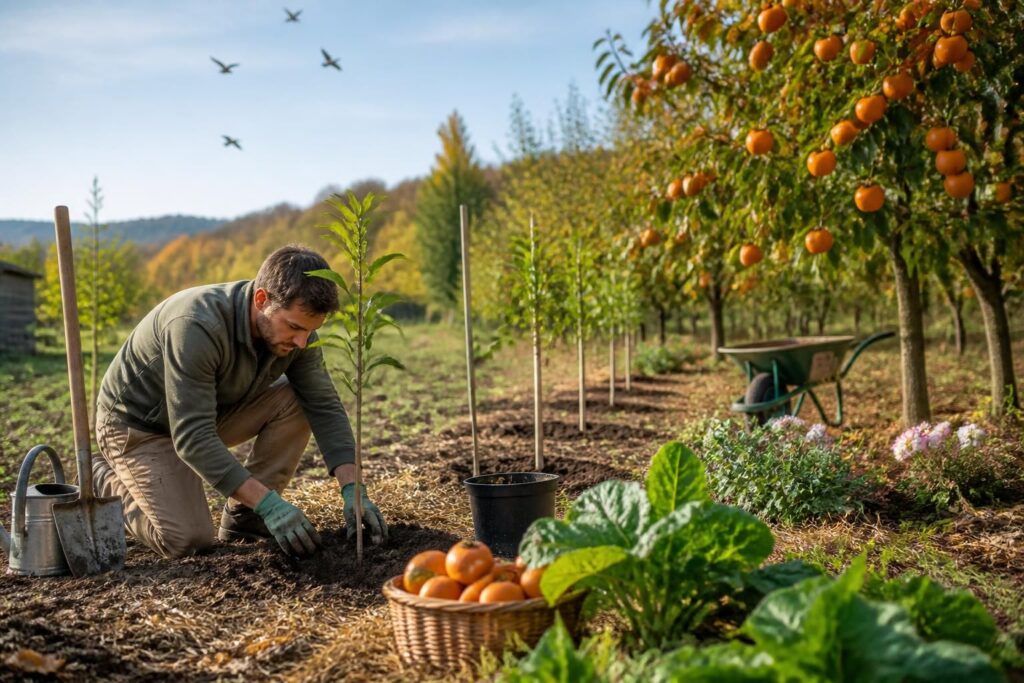 Quand planter des kakis pour une culture réussie et productive