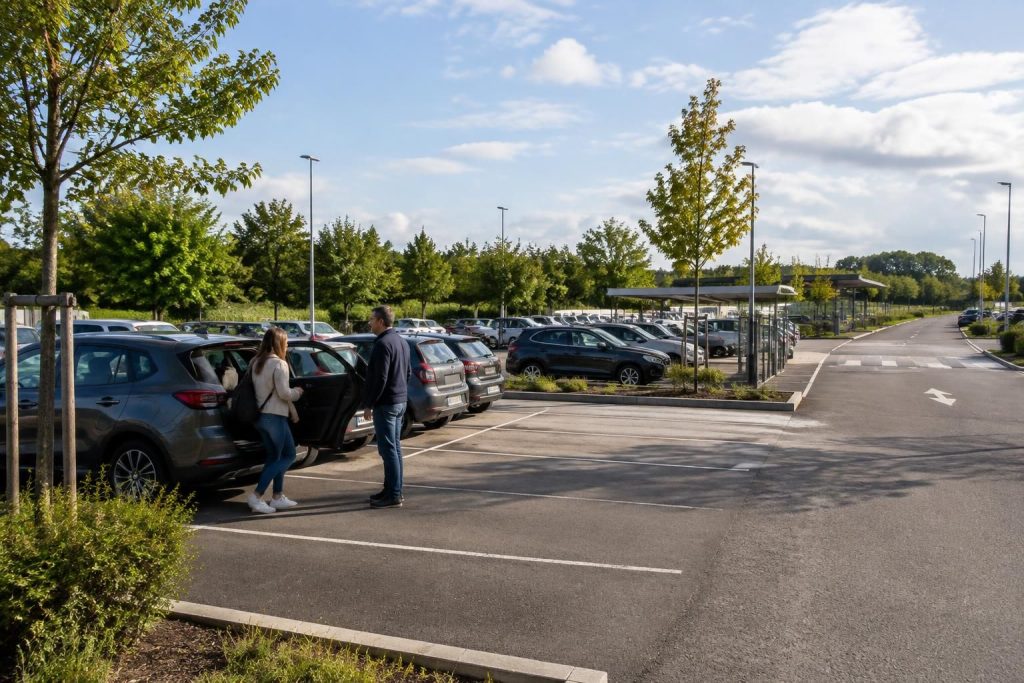 Aire de covoiturage des Longs Champs à Rennes : avis et photos pratiques