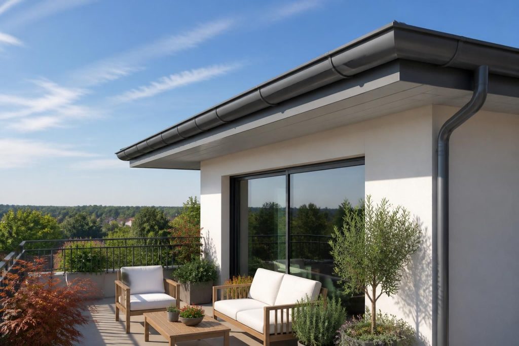 Gouttière balcon terrasse : comment choisir et entretenir votre installation