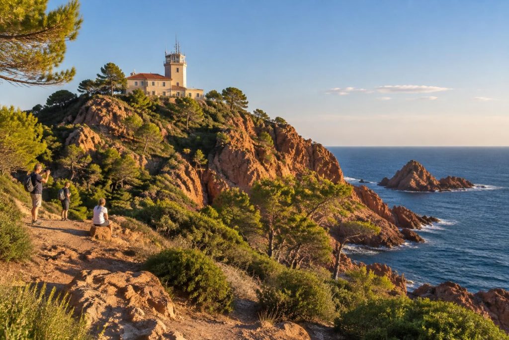 découvrez le sémaphore du dramont à saint-raphaël : informations pour votre visite, photos du site et avis des visiteurs sur ce lieu emblématique.