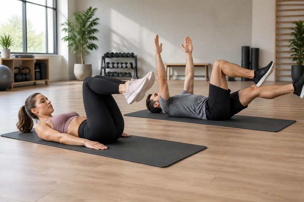 Abdos bas du ventre : exercices efficaces pour hommes et femmes débutants