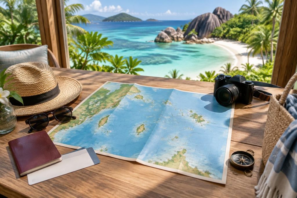 Île Seychelles : localisation, carte et informations pratiques pour voyager