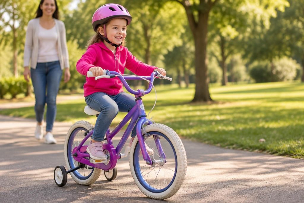 vélo 16 pouces : découvrez l’âge et la taille recommandés pour votre enfant, ainsi que nos conseils pour choisir un vélo adapté à sa morphologie.